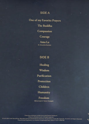 His Holiness The 14th Dalai Lama Tenzin Gyatso : Inner World (LP, RSD, Gol)