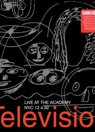 Television : Live At The Academy NYC 12.4.92 (LP, Red + LP, Whi + RSD, Ltd, RE)