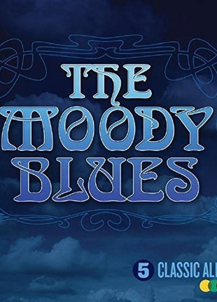 the album cover for The Moody Blues - 5 Classic Albums