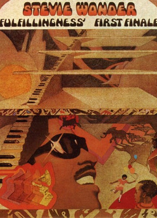 the album cover for Stevie Wonder - Fulfillingness' First Finale