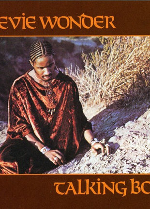 the album cover for Stevie Wonder - Talking Book