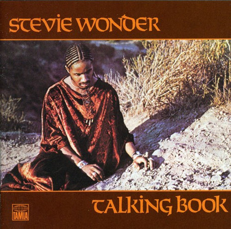 the album cover for Stevie Wonder - Talking Book