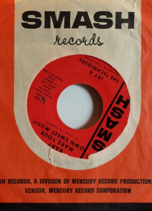 Jay & The Techniques : Baby Make Your Own Sweet Music / Help Yourself To All My Lovin' (7", Styrene, Mer)