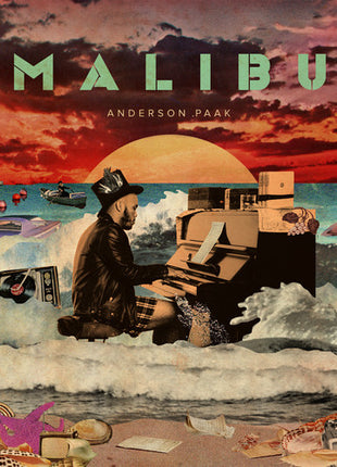 the album cover for Anderson .Paak - Malibu