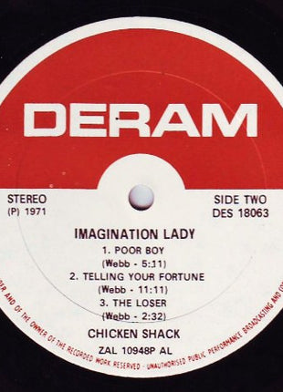 Chicken Shack : Imagination Lady (LP, Album, Gat)