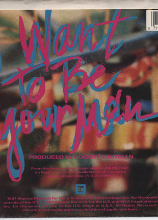 Roger* : I Want To Be Your Man (7", Single, Spe)