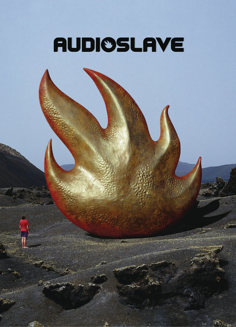 the album cover for Audioslave - Audioslave