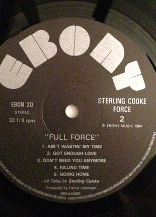 The Sterling Cooke Force : Full Force (LP, Album)