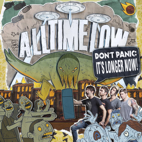 All Time Low - Don't Panic: It's Longer Now - Orange (Vinyl) (New (N))