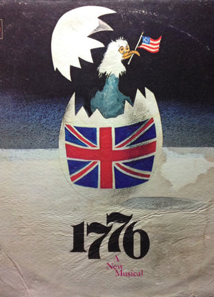 William Daniels, Paul Hecht, Clifford David, Roy Poole : 1776 (A New Musical) (LP, Album, Ter)