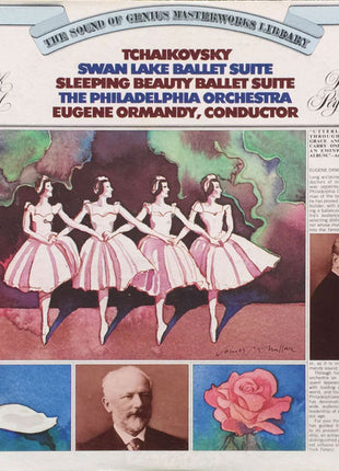 Pyotr Ilyich Tchaikovsky, The Philadelphia Orchestra, Eugene Ormandy : Swan Lake Ballet Suite / Sleeping Beauty Ballet Suite (LP, Album, Comp)