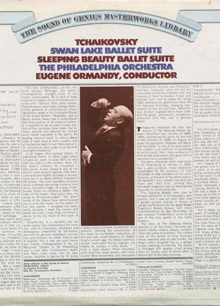 Pyotr Ilyich Tchaikovsky, The Philadelphia Orchestra, Eugene Ormandy : Swan Lake Ballet Suite / Sleeping Beauty Ballet Suite (LP, Album, Comp)