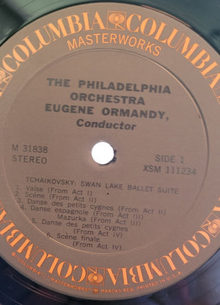 Pyotr Ilyich Tchaikovsky, The Philadelphia Orchestra, Eugene Ormandy : Swan Lake Ballet Suite / Sleeping Beauty Ballet Suite (LP, Album, Comp)