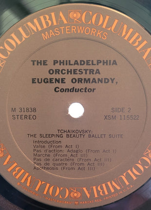 Pyotr Ilyich Tchaikovsky, The Philadelphia Orchestra, Eugene Ormandy : Swan Lake Ballet Suite / Sleeping Beauty Ballet Suite (LP, Album, Comp)