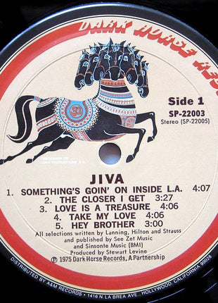 Jiva (5) : Jiva (LP, Album, Mon)