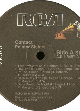 Pointer Sisters : Contact (LP, Album, Ind)