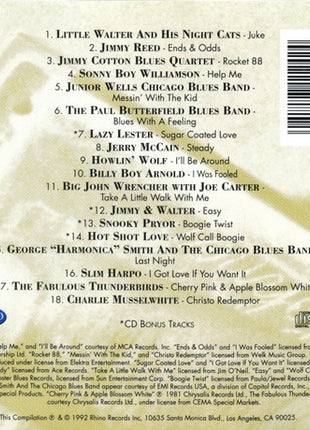 Various : Blues Masters, Volume 4: Harmonica Classics (CD, Comp, RM)