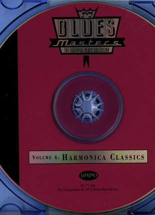 Various : Blues Masters, Volume 4: Harmonica Classics (CD, Comp, RM)