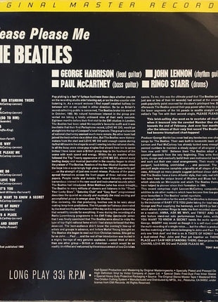 The Beatles : Please Please Me (LP, Album, Ltd, RE, RM)