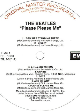 The Beatles : Please Please Me (LP, Album, Ltd, RE, RM)