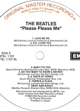 The Beatles : Please Please Me (LP, Album, Ltd, RE, RM)