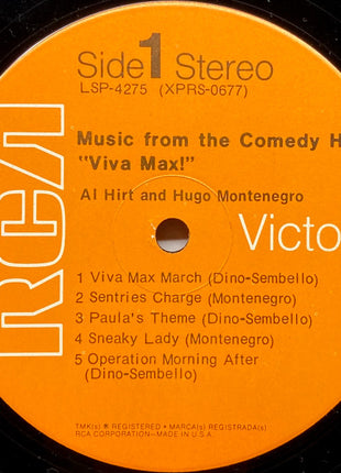 Al Hirt / Hugo Montenegro : Viva Max! (LP, Album, Ind)