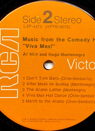 Al Hirt / Hugo Montenegro : Viva Max! (LP, Album, Ind)