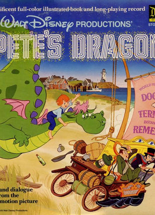 Walt Disney Productions : Pete's Dragon (LP, Gat)