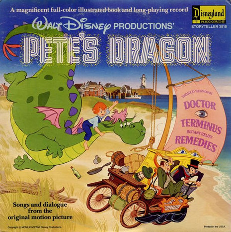 Walt Disney Productions : Pete's Dragon (LP, Gat)