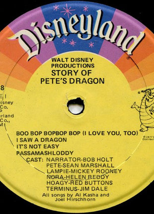 Walt Disney Productions : Pete's Dragon (LP, Gat)