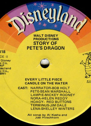 Walt Disney Productions : Pete's Dragon (LP, Gat)