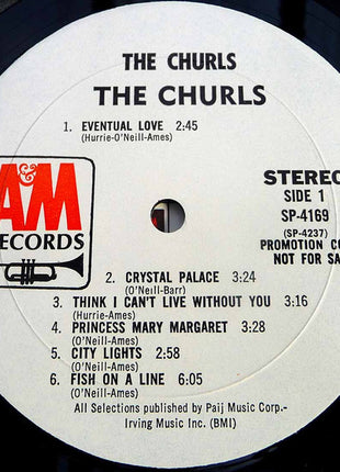 The Churls : The Churls (LP, Album, Promo)