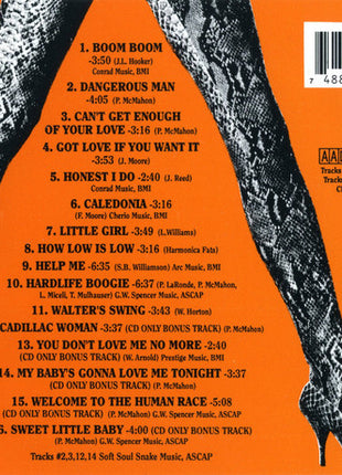 The Kingsnakes (2) : Snakes Alive! (CD, Album, RE)