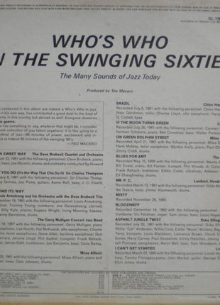 Various : Who's Who In The Swinging Sixties (LP, Comp, Mono)