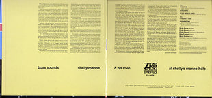 Shelly Manne & His Men : Boss Sounds! Shelly Manne & His Men At Shelly Manne-Hole (LP, Album, Gat)