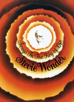 the album cover for Stevie Wonder - Songs in the Key of Life