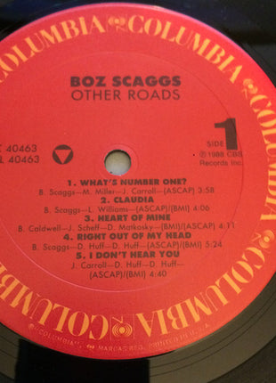 Boz Scaggs : Other Roads (LP, Album, Car)