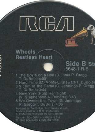 Restless Heart : Wheels (LP, Album)