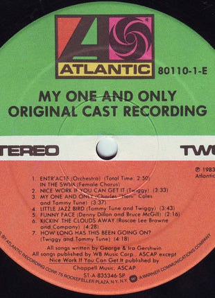 Twiggy (2) And Tommy Tune (2) : My One And Only (Original Cast Recording) (LP, Album, SP )