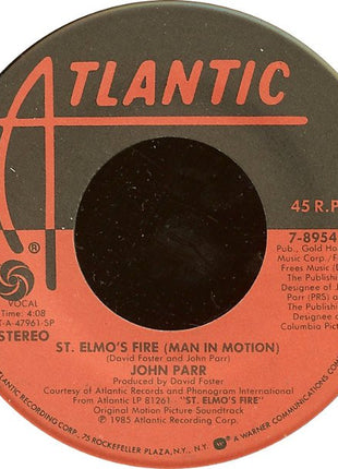 John Parr : St. Elmo's Fire (Man In Motion) (7", Single, Spe)