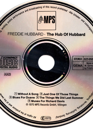 Freddie Hubbard : The Hub Of Hubbard (CD, Album, RE)