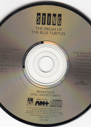 Sting : The Dream Of The Blue Turtles (CD, Album, Club, CRC)