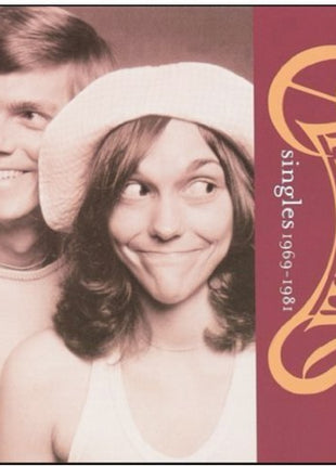 the album cover for Carpenters - Singles 1969-1981