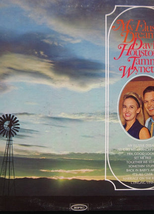 David Houston & Tammy Wynette : My Elusive Dreams (LP, Album)