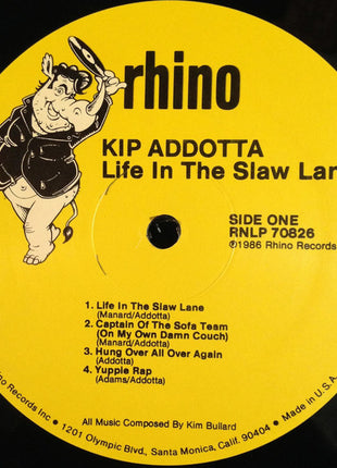 Kip Addotta : Life In The Slaw Lane (LP, Album)