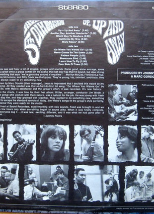 The Fifth Dimension : Up, Up And Away (LP, Album, Res)