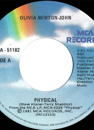 Olivia Newton-John : Physical (7", Single)