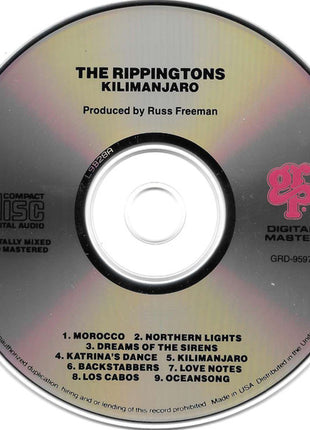 The Rippingtons Featuring Russ Freeman (2) : Kilimanjaro (CD, Album)