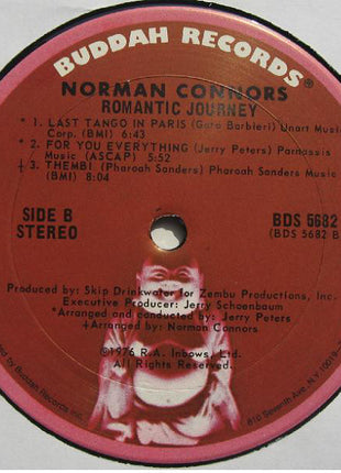 Norman Connors : Romantic Journey (LP, Album, San)