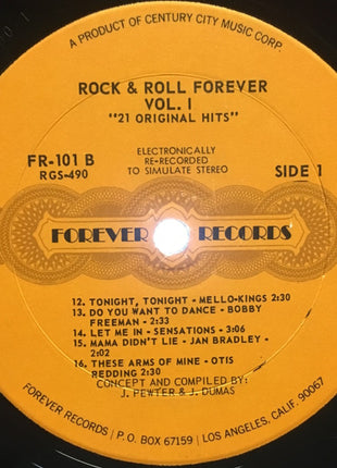 Various : Rock & Roll Forever Vol. 1 (2xLP, Comp)
